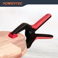 Spring Clamo POWERTEC 10PK Durable Nylon 1-inch Mini Spring Clamps Set for ...