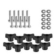 thumbnail image 1 of POWERTEC 10SET T-Track Knob Kit with 1/4-20 by 1-1/2" Hex Bolts and Washers, T Track Bolts, T Track Accessories for Woodworking Jigs and Fixtures  (71068), 1 of 7