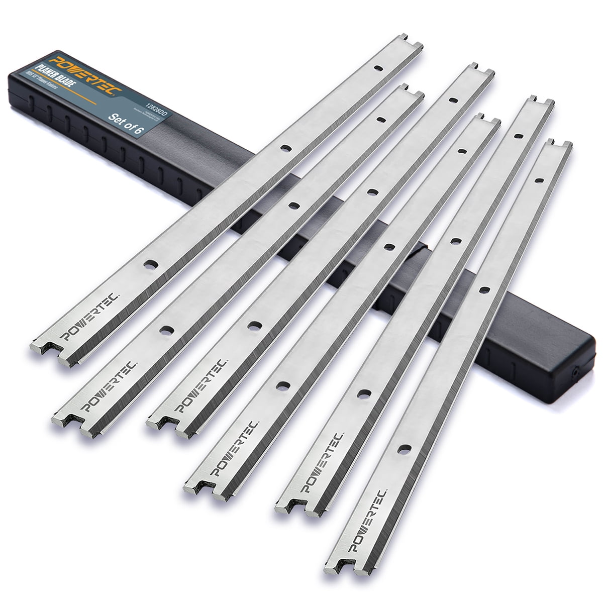 POWERTEC 13 Inch Planer Blades for Ridgid R4330, R4331, TP1300LS Planer