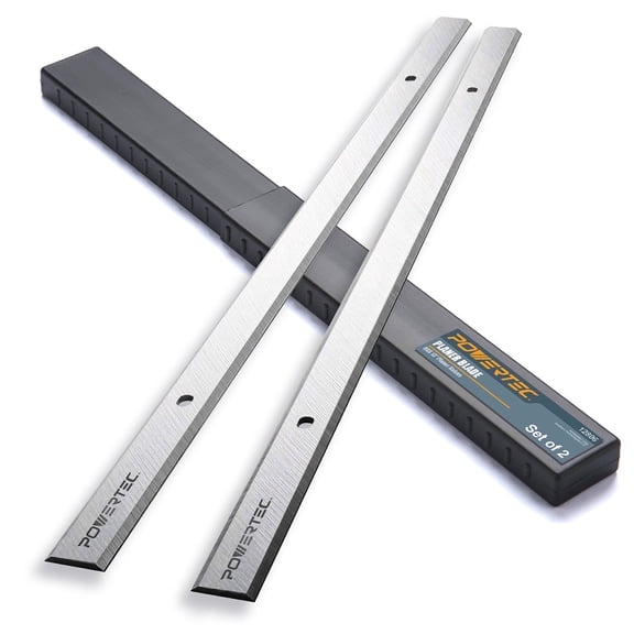 POWERTEC 13 inch Planer Blades for Ryobi AP1300 Planer, Replacement for 6660664, 290202-000 Planer Knives, Set of 2, 12806