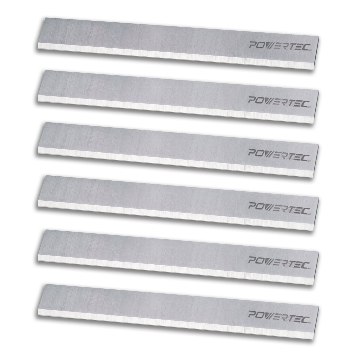POWERTEC 14802DD 61/8" HSS Jointer Blades for Ridgid JP0610 and