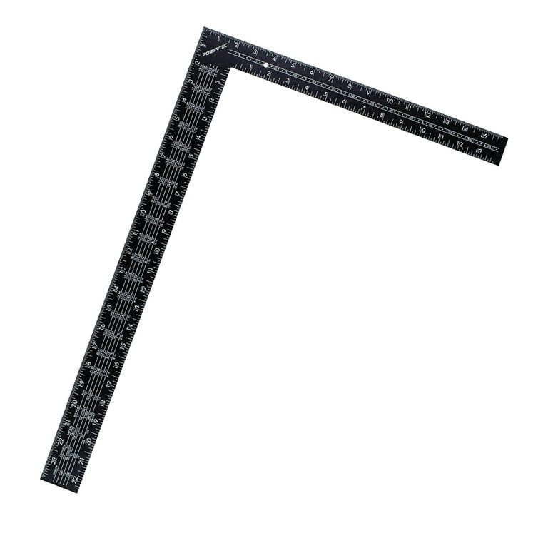 Delta Ruler 4 Inch Speed Square L Shaped Ruler, 4 Inch By 6 Inch Framing Square Stainless ...