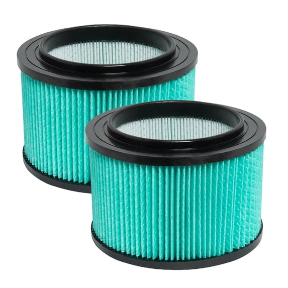 POWERTEC 16950 HEPA Cartridge Filters for Craftsman 2PK, Fits Craftsman 9-16950, 9-17810, 17810, CMXEVBE17612 3-4 Gallon Wet/Dry Vacuums, Craftsman HEPA Material Vac Replacement Filters, 75090N