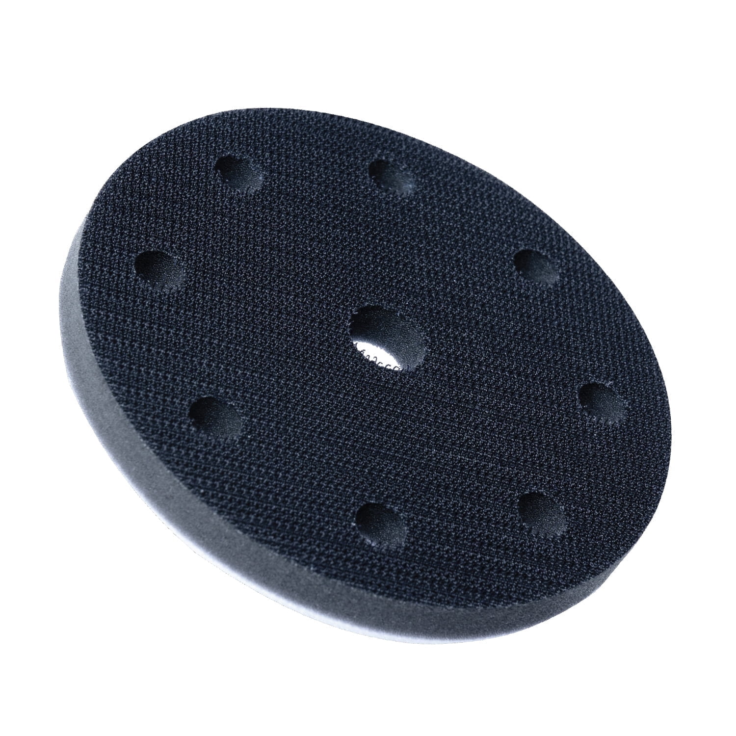 POWERTEC 1PK 5 inch Foam Interface Pad, 9-Hole Hook and Loop Sanding Backing Pad for Festool RO125 / ETS 125 Sander Orbital Sanders – High-Density PU Cushion, Sanding & Dust Extraction, 46901N