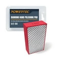 thumbnail image 1 of POWERTEC 1PK Diamond Hand Polishing Pads 100 Grits, Diamond Sanding Block for Polishing and Grinding Porcelain, Ceramic Tile, Glass, Granite, Stone, Wood & Metal (71905N), 1 of 7