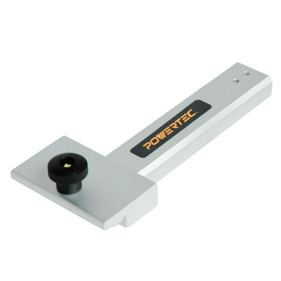 POWERTEC 1PK Track Saw Guide Rail Square 90° Right Angle (71962N)