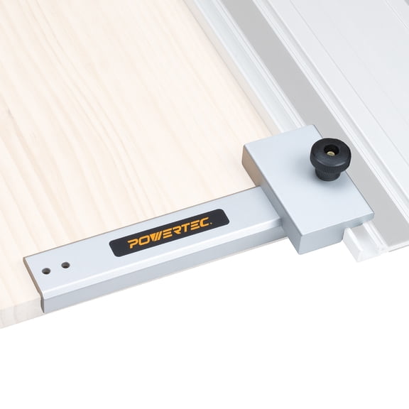 POWERTEC 1PK Track Saw Guide Rail Square 90° Right Angle (71962N)