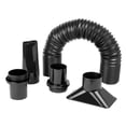thumbnail image 1 of POWERTEC 2-1/4-Inch Dust Collection Flexible Hose Kit for Dust Collection Systems, Black, 70208, 1 of 9