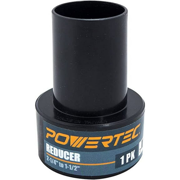 POWERTEC 2-1/4-Inch OD to 1-1/2-Inch OD Reducer for Dust Collection Systems  (70164)