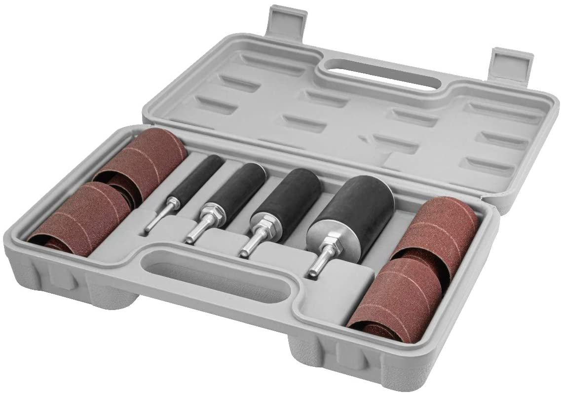 POWERTEC 20Piece Drill Press Sanding Drum Kit with 1/4 and 1/8 inch