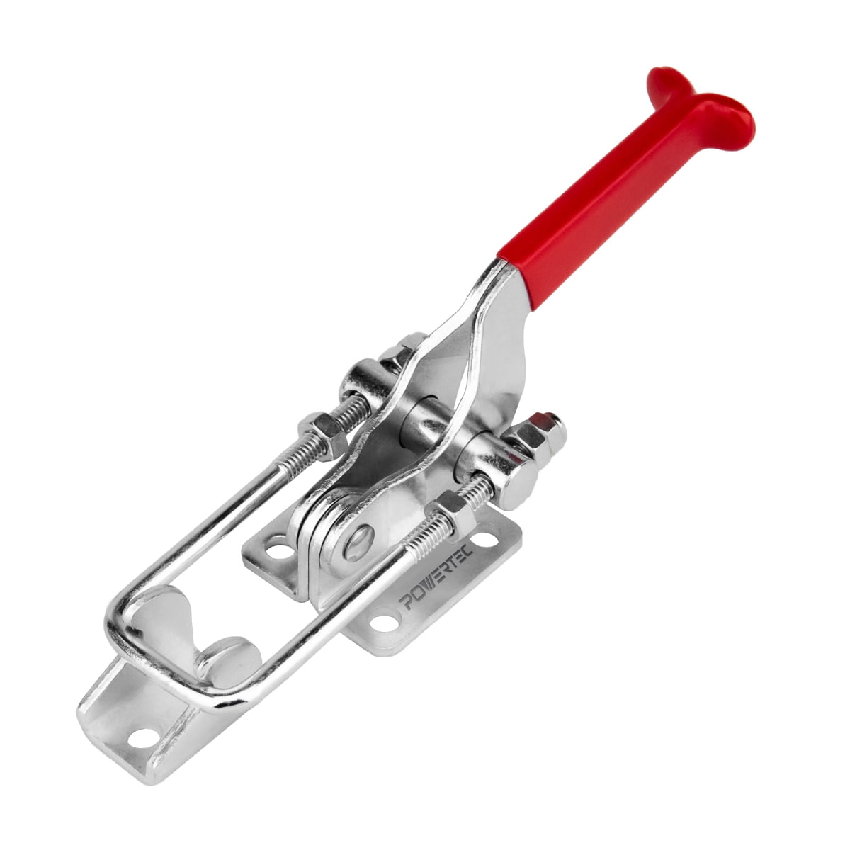 POWERTEC 20306 Latch Action Toggle Clamp 40341 w Threaded U Bolt and