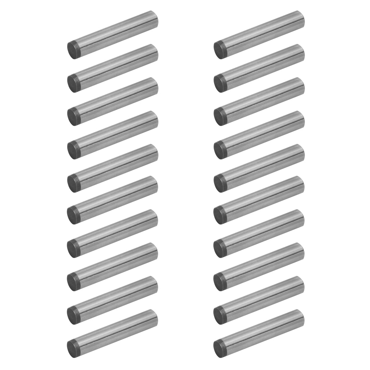 POWERTEC 20PK Hardened Steel Dowel Pins 3/16