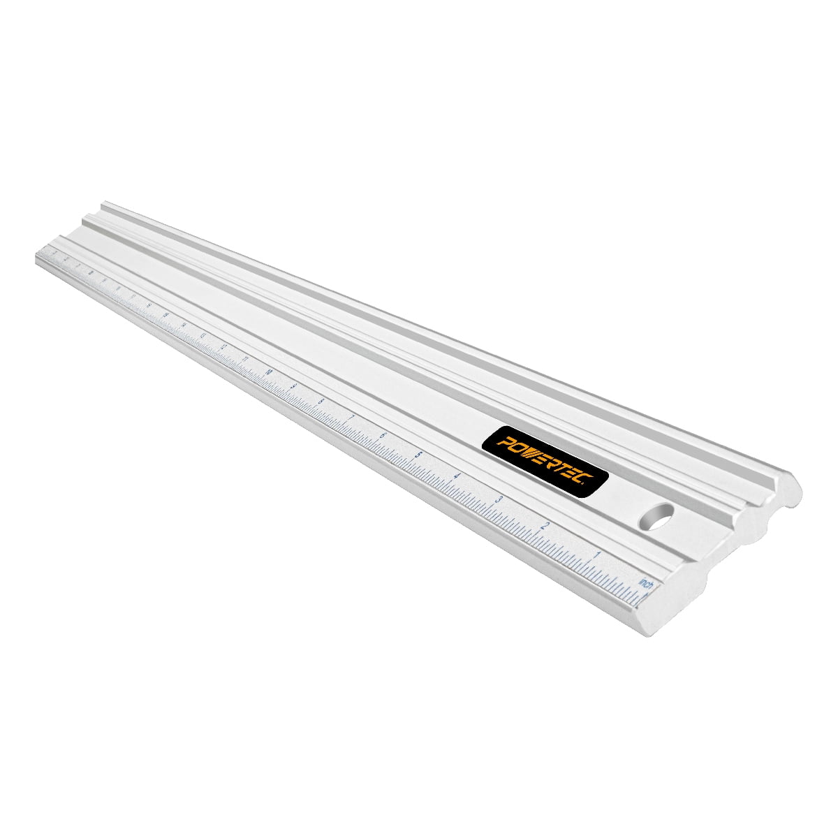 POWERTEC 24 Inch Aluminum Straight Edges, Straight to Within .001'' Over 24'' Machined Flat