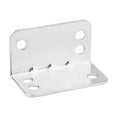 thumbnail image 1 of POWERTEC 25PK L Bracket Corner Braces Shelf Supporter, L Shape Bracket, 90 Degree Joint Right Angle Bracket for Mounting Shelves, Cabinet, Chair, Tables and Furniture Frame (71429), 1 of 8