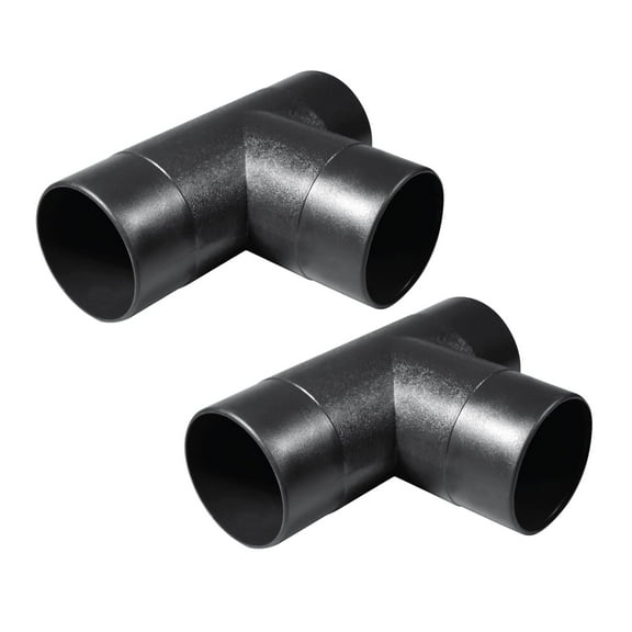 POWERTEC 2PK 2-1/2-Inch Dust Collection T-Fitting, 70180-P2