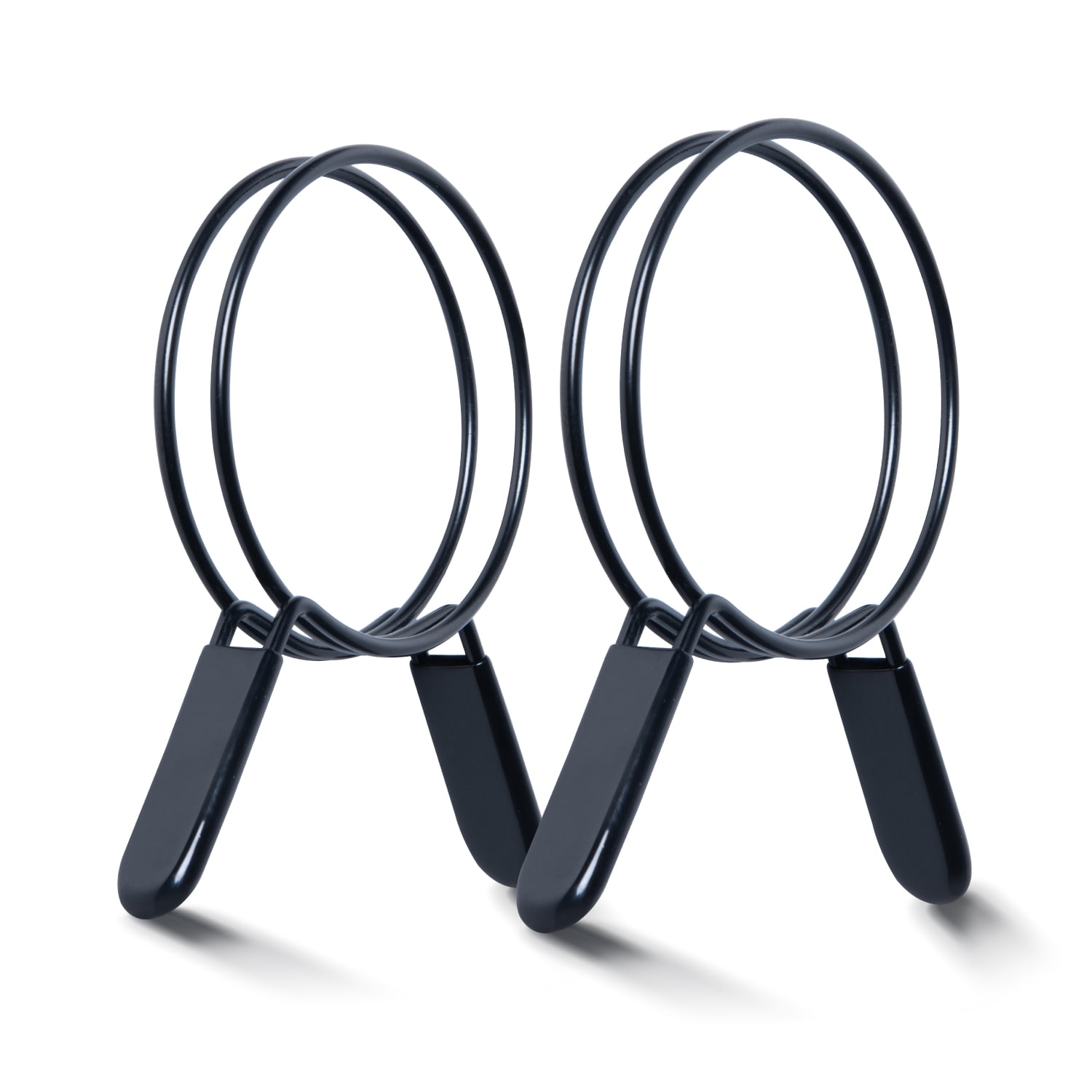 POWERTEC 2PK 4 Inch Double Loop Hose Clamps for Dust Collection Hose