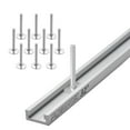 thumbnail image 1 of POWERTEC 32" Table Saw Miter T-Track Kit – Includes 10pcs 1/4"-20, 2" Long Miter T Slot Bolts | Miter T Track Accessories for Table Saw & Router Table (71817), 1 of 7