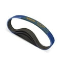 thumbnail image 1 of POWERTEC 32PK 1/2 x 18 Inch Zirconia Sanding Belts for Air File Belt Sander, 8 Each of 40/60/80/120 Assortment Grit, 1/2" x 18" sanding belts for Woodworking, Metal Polishing, Derusting (40183-1Z), 1 of 7