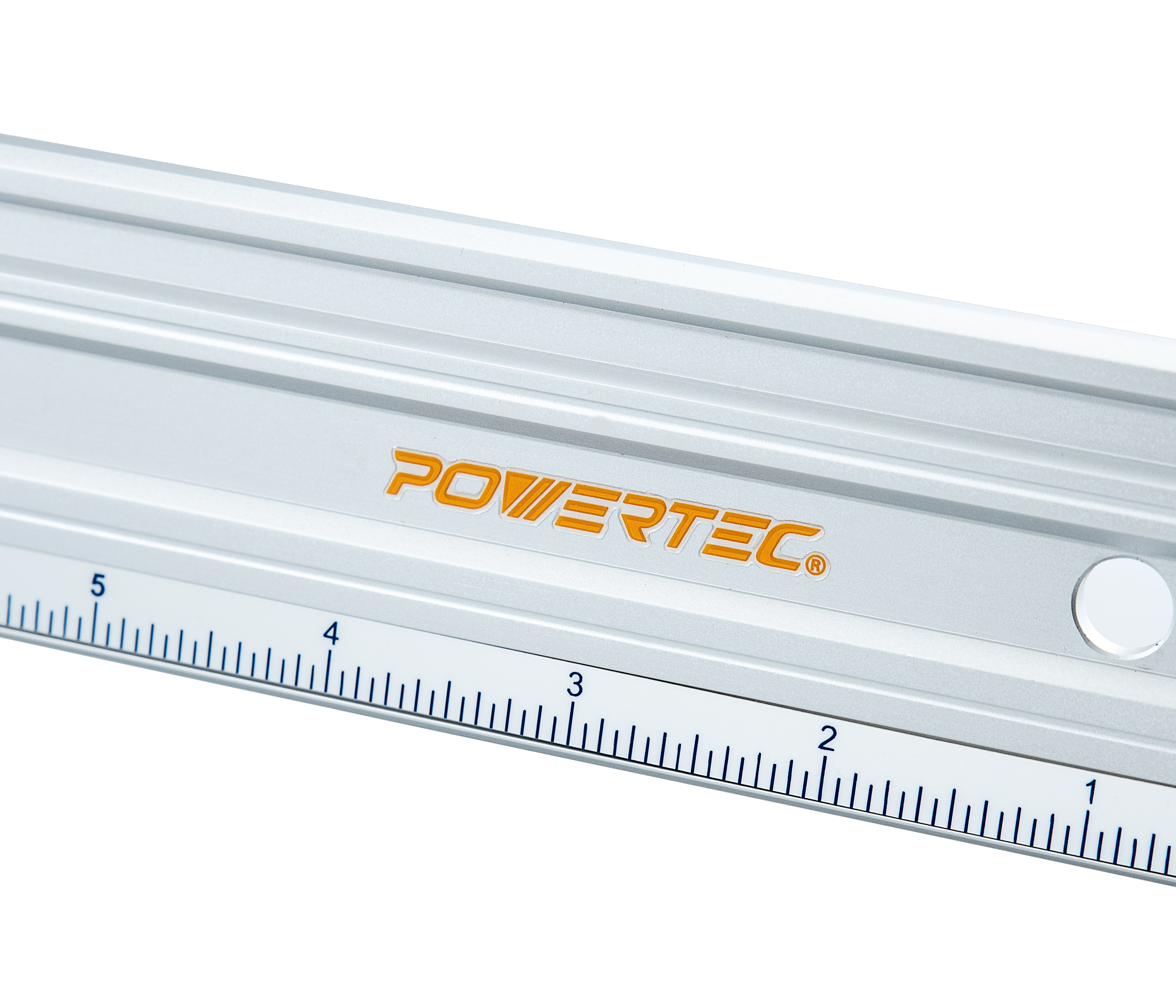 POWERTEC 38-inch Anodized Aluminum Straight Edge Ruler, Metal