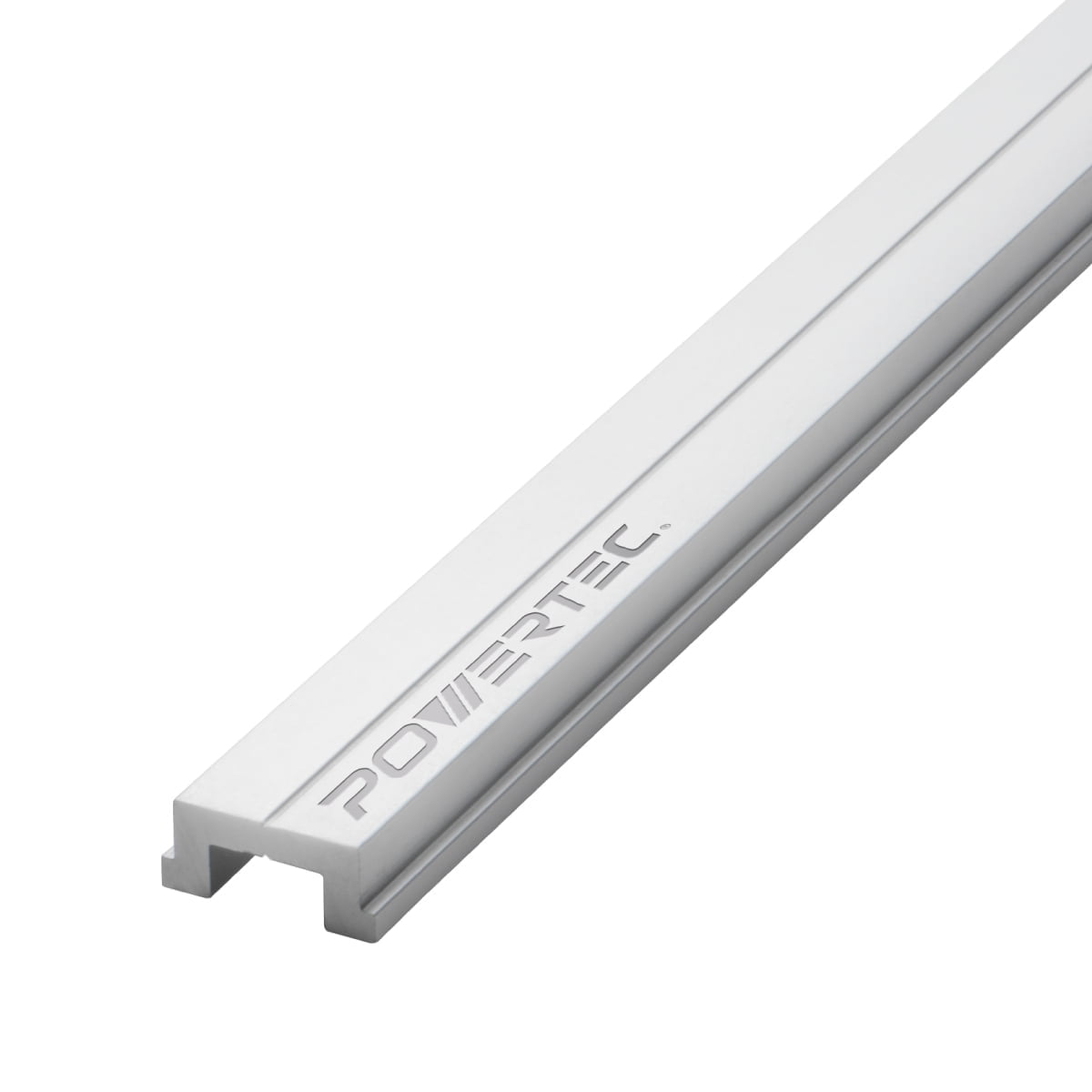 POWERTEC 48" Miter Bar for Table Saw, Crosscut Sled, Router Table & Band Saw | Fits 3/4” x 3/8” Miter T Slot, T Track Accessories for Woodworking Jigs (71146)