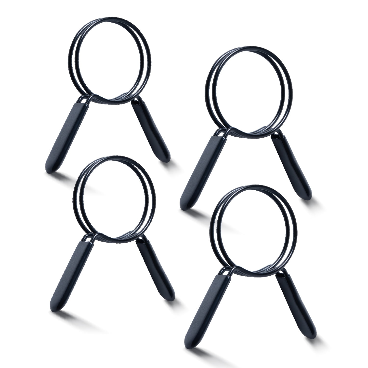 POWERTEC 4PK 3 Inch Double Loop Hose Clamps for Dust Collection Hose and Dryer Vent Hose, Quick Release Spring Clamps for Dust Collector and Dust Collection Fittings  (70409-P2N)