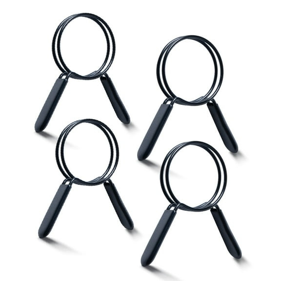 POWERTEC 4PK 3 Inch Double Loop Hose Clamps for Dust Collection Hose and Dryer Vent Hose, Quick Release Spring Clamps for Dust Collector and Dust Collection Fittings (70409-P2N)