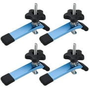 POWERTEC 4PK T-Track Hold Down Clamp, 5-1/2” L x 1-1/8” W, T Track Clamps for Woodworking (71168-P2)
