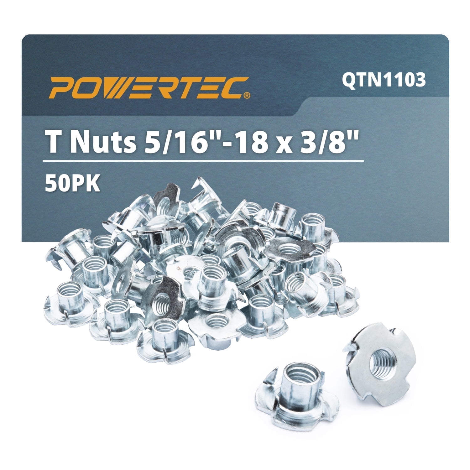 5/16-18 T-Nut Sicherheitsmutter Aus Edelstahl – Manipulationssicher & Diebstahlsicher – Tri-Nut