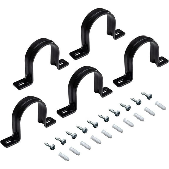 POWERTEC 5PK Hangers for 2-1/2" Dust Collection Hose and Pipe, 70319