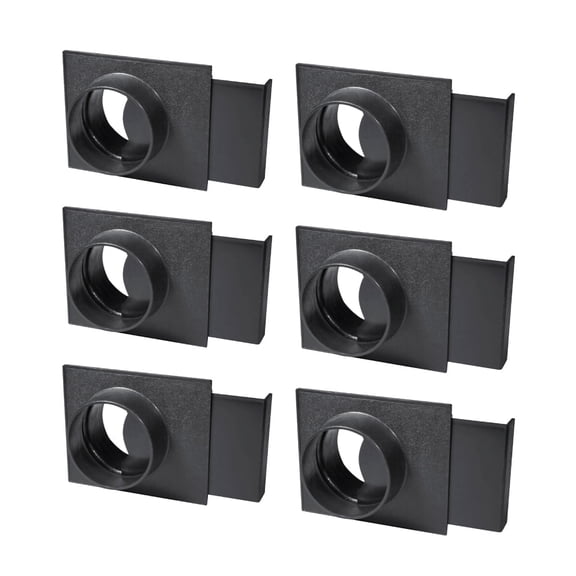 POWERTEC 6PK 4-Inch Blast Gate for Dust Collector, Dust Collection Fittings, 70108-P6