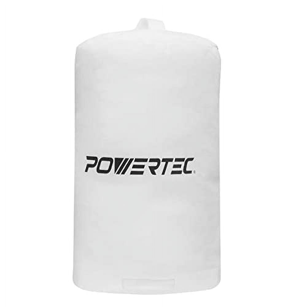 POWERTEC 70006V Dust Collector Bag, 1 Micron Filter, 15 Inch x 24 Inch