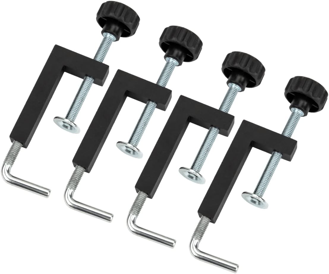 POWERTEC 71004P2 Universal Fence Clamps, 4PK