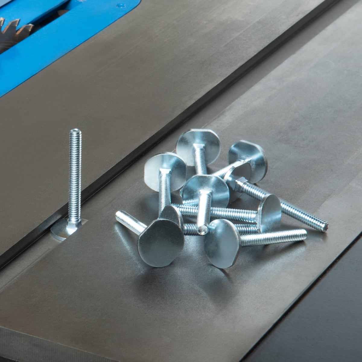 POWERTEC 71614 Miter T Locking Bolts for Miter Slots 3/4" x 3/8