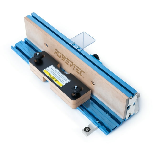 POWERTEC 71759 Box Joints Crosscut Sled Jig for Table Saws and Router