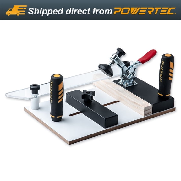 POWERTEC 71765 Rail Coping Sled for Router Tables for Woodworking