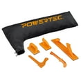 thumbnail image 1 of POWERTEC 72038 Table Saw Dust Collector Bag Fits 10" Tablesaws w/ 2.5" Dust Port and Safety Push Block & Push Stick 5-pc Set for Table Saws, Router Tables, Band Saws & Jointers, Hand Protection, 1 of 8