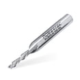 thumbnail image 1 of POWERTEC Down Cut 1/8" Spiral Router Bit w/ 1/4" Shank Carbide Router Bit, 1/2" Cutting Length & 2" Long. Fits CNC Router, Handheld Router, Router Table & Plunge Router for Router Bushing (73040), 1 of 7