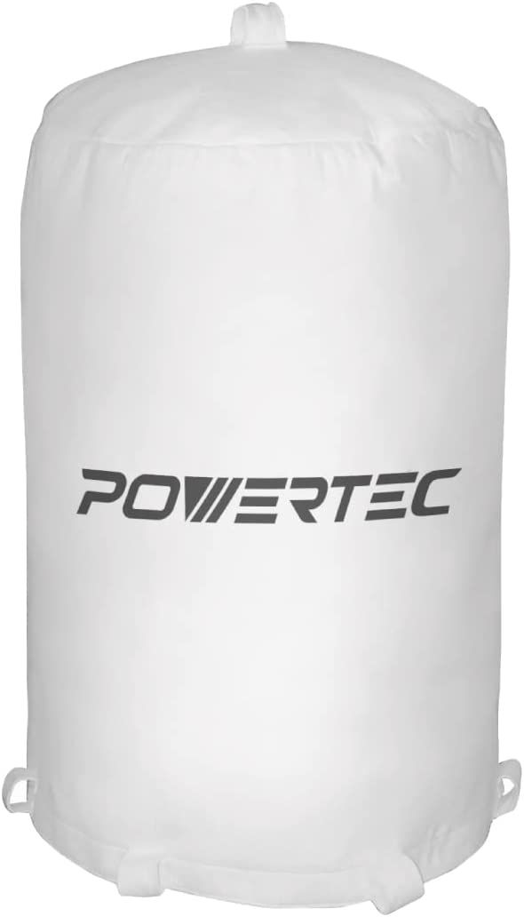 POWERTEC Dust Collector Bag, 21" x 31", 1 Micron Filter, For JET