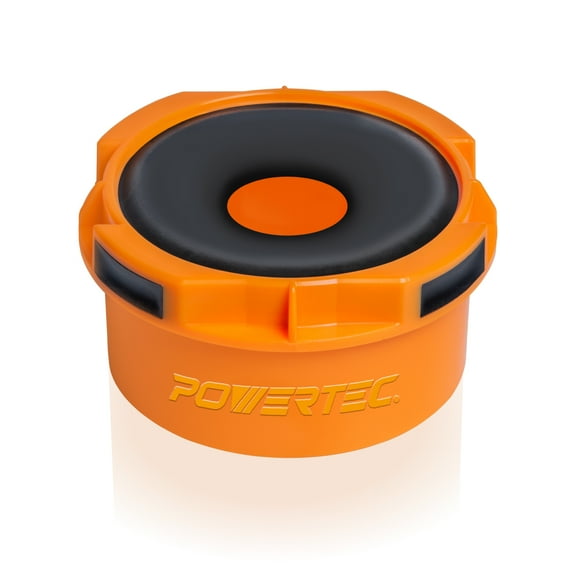 POWERTEC Dust Port Adapter for 1-3/4" ~ 2-1/2" Port to 4 Inch Dust Collection Hose, Quick Connect Hose Reducer Fittings for Table Saw, Planer, Jointer and Various Power Tools (Patent pending), 70354