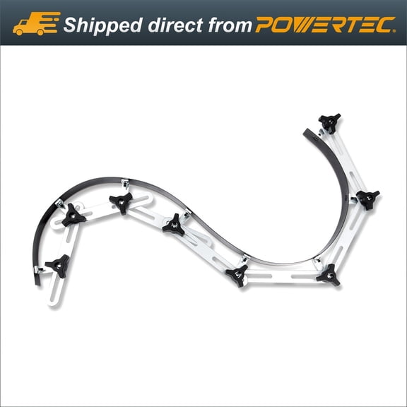 POWERTEC Flexible Curve Template, 37 inches (71056)