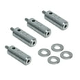 thumbnail image 1 of POWERTEC Riser with Washers for Bench Dog Puck, Compatible with T-Track & Dog Holes, Elevates Work Surface for Painting, Sanding, and Cutting - 1/4"-20 UNC, 4-Pack (72169N), 1 of 5