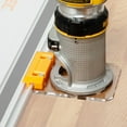 thumbnail image 1 of POWERTEC Router Guide Rail Adapter for DeWalt DWP611 and DCW600B Fixed Base Trim Routers - Compatible with Powertec, Makita, Festool, Milwaukee, Kreg ACS, WEN, Triton, Ridgid Guide Rails, 72019N, 1 of 7