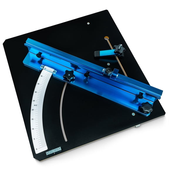 POWERTEC Table Saw Crosscut Sled, Woodworking Jig and Hardware Kit for Precise Cuts (71403)