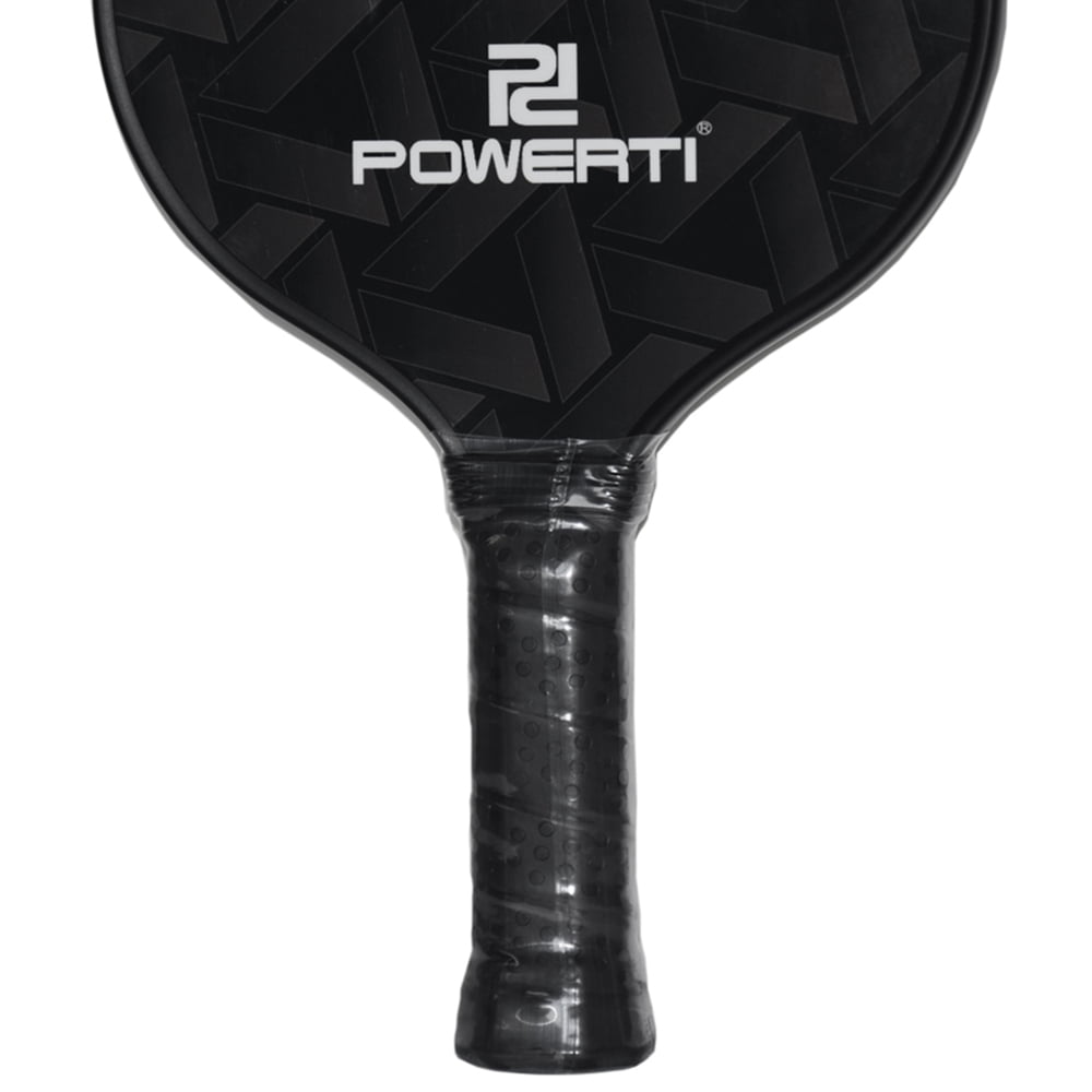 POWERTI Pickleball Paddle Ping Pong Tennis Racket, Ultralightweight and Maneuverable, Perfect