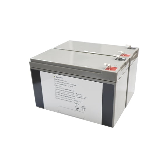 POWERWAREHOUSE 12V7.2AHT2BATT2PK-PW SEALED LEAD ACID BATTERY UNIVERSAL FIT 12V 7A F2/T2 (PACK OF 2)