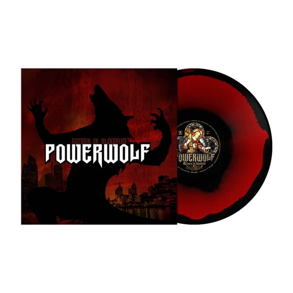 Powerwolf Return in Bloodred (Ri) (Red/Black Corona) (Vinyl Record)