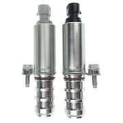 POWERWORKS Intake & Exhaust Camshaft Position Actuator Solenoid Valve Kit for GM Chevy Malibu HHR Buick Pontiac 2.0L / 2.2L / 2.4L Replaces Part Number 12655421, 12655420 and More