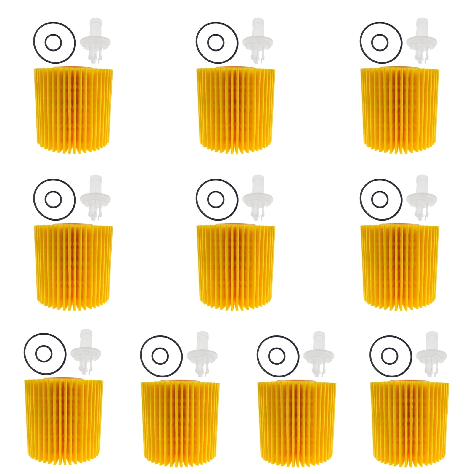 Paquete De 5 Filtros De Aceite De Motor 04152-YZZA1 04152-31090 Para Toyota Avalon Camry RAV4 Highlander Sienna Lexus Tacoma Venza