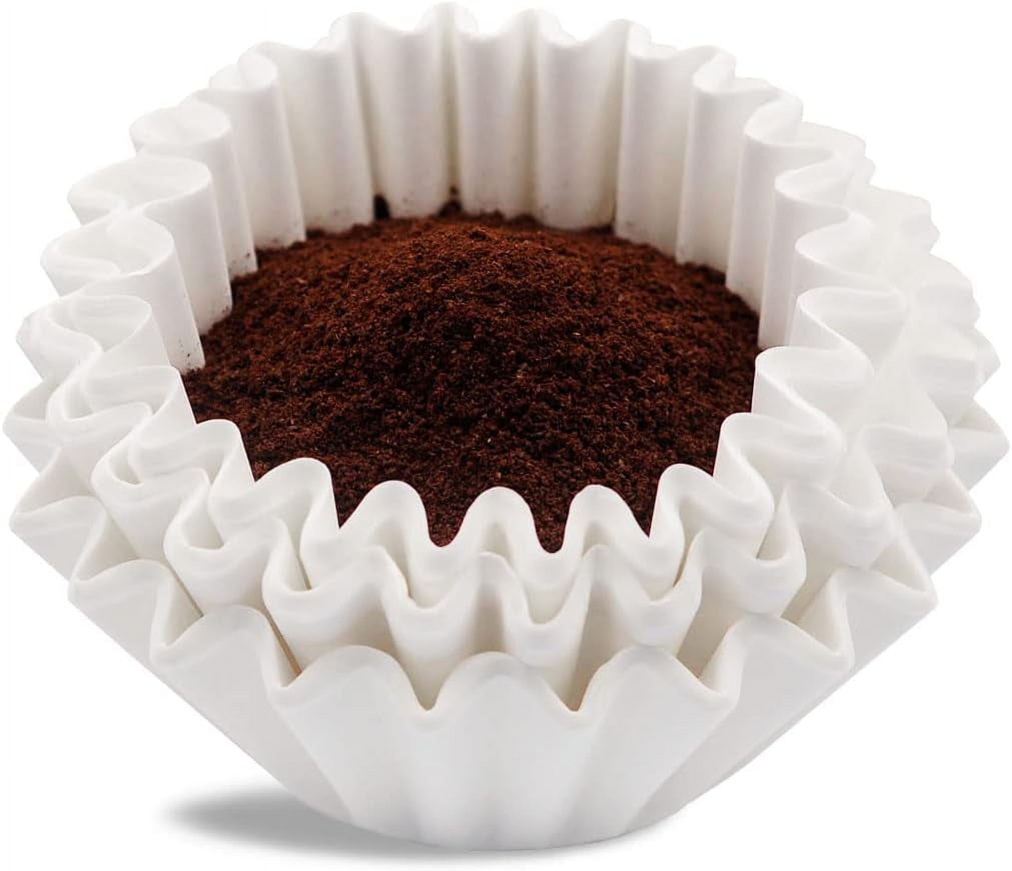 Niveaya Size 02 Natural Paper Coffee Filters - 200 Count For Pour Over & Drip Makers (2-4 Cup)