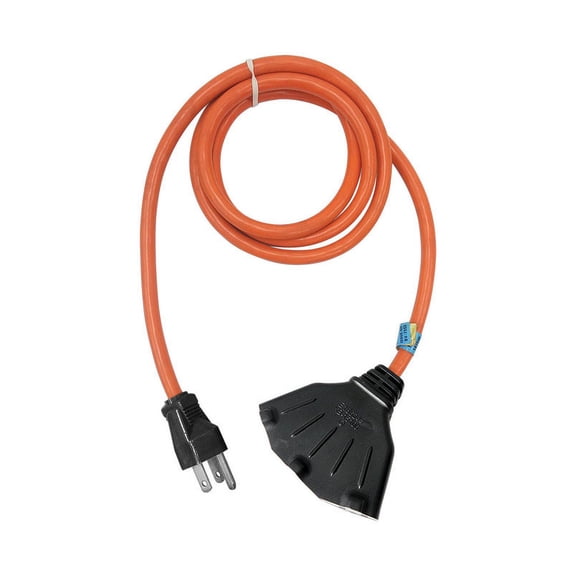 POWRBLOCK 3OUT12GA10'ORG (Pack of 1)